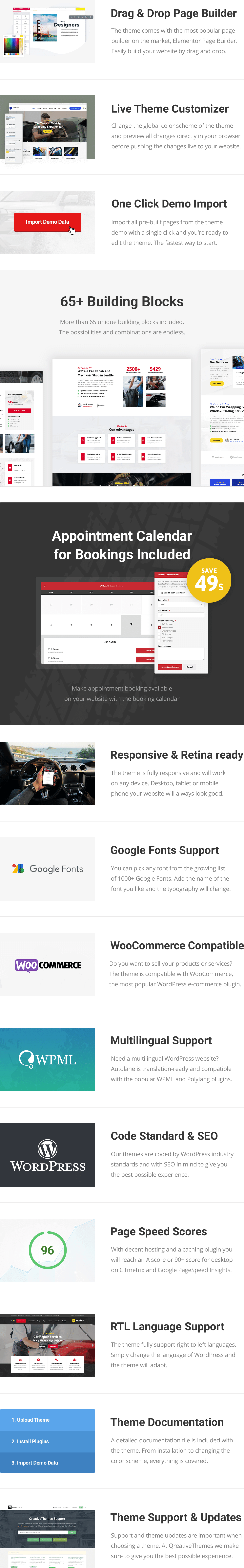 Autolane - WordPress theme for Car Mechanic & Auto Repair Shops
