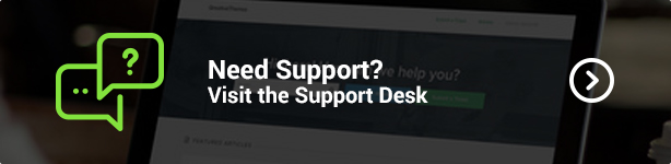 Visit the QreativeThemes Support Desk