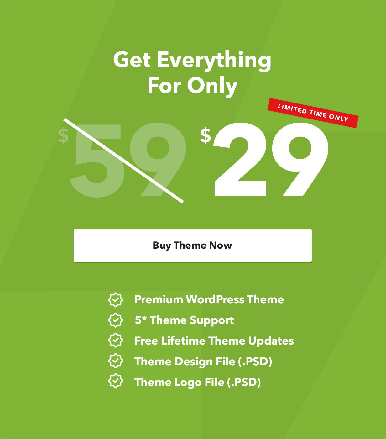 Veneer WordPress Theme Pricing